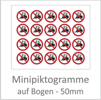 Minipiktogramme 50mm